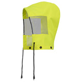 Pioneer 6037H Hood for Hi-Viz Waterproof Traffic Safety Jacket - Tricot Poly - MTQ Approved - Hi-Viz Yellow/Green