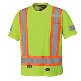 Pioneer 6980 Safety T-Shirt - 100% Cotton - Yellow/Green