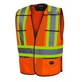 Pioneer 6926 Hi-Viz Orange Safety Tear-Away Vest