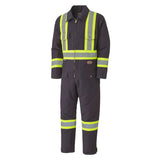 Pioneer 5539A Safety Coverall - Quilted Cotton Duck - Navy