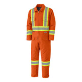 Pioneer 5540A Safety Coverall - Quilted Cotton Duck - Orange