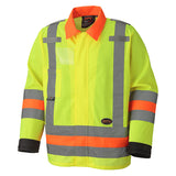 Pioneer 6007 Hi-Viz Breathable Traffic Safety Jacket - Tricot Poly - MTQ Approved - Hi-Viz Yellow/Green