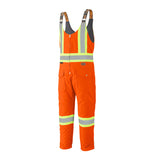 Pioneer 5538 Safety Overall - Quilted Cotton Duck - Orange
