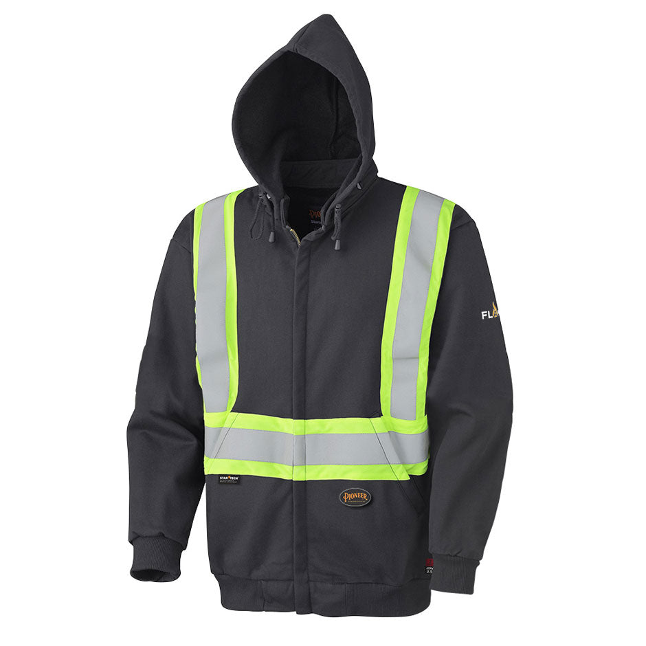 Pioneer V2570470337 FR/Arc Rated Zip Style Heavyweight Safety Hoodie