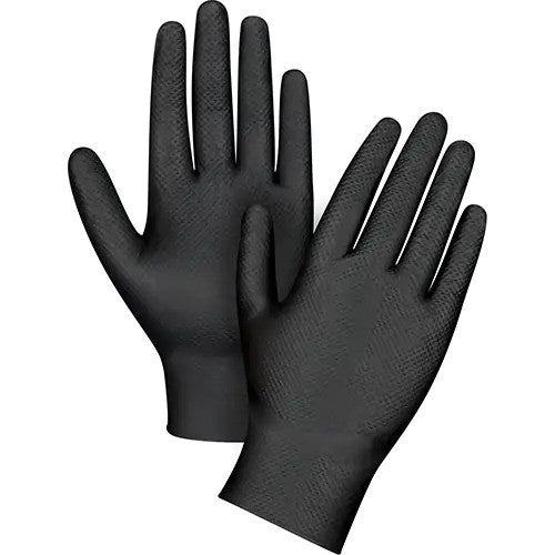 Black Nitrile 8 MIL Powder Free Disposable Gloves, Case
