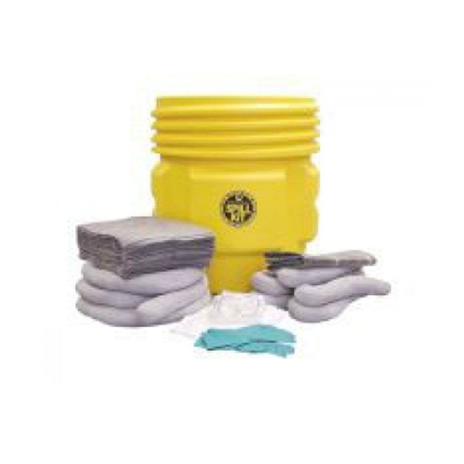 Spill Kit, 20 gallon Universal c/w Lab Pack Drum, EA – esafetyproducts.com