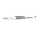 Splinter Forceps with Blunt/Angled End, Stainless Steel, 8.9 cm (3"), EA