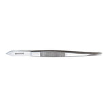Splinter Forceps, Fine Point, Stainless Steel, Sharp - 16.5 cm (6-1/2"), EA