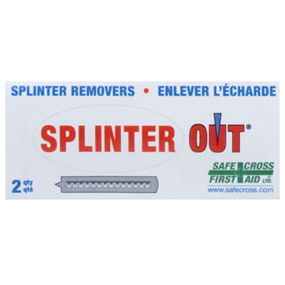Splinter Out, 2/Pack, Pack – esafetyproducts.com