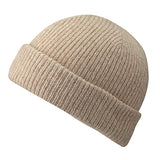 Lined Toque - Wool/Acrylic - Beige