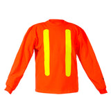 Viking 6016O Orange Long Sleeve T-Shirt with 50+ UPF Sun Protection, EA