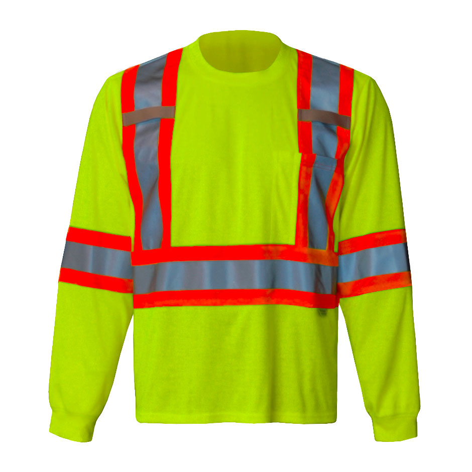 Viking 6010 Hi-Viz Safety Long Sleeve Shirt