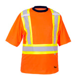 Viking 6000 Hi-Viz Short Sleeve T-Shirt with 50+ UPF (Ultraviolet Sun Protection), EA