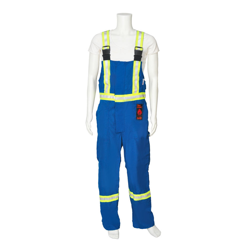 Viking Firewall 41666 Nomex MHP FR 7oz. CSA Striped Bib Overall