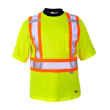 Viking 6000 Hi-Viz Short Sleeve T-Shirt with 50+ UPF (Ultraviolet Sun Protection), EA