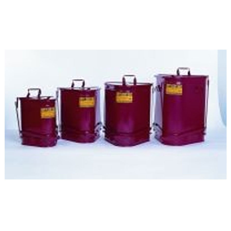 Oily Waste Can, 10 Gallon c/w Foot pedal, EA