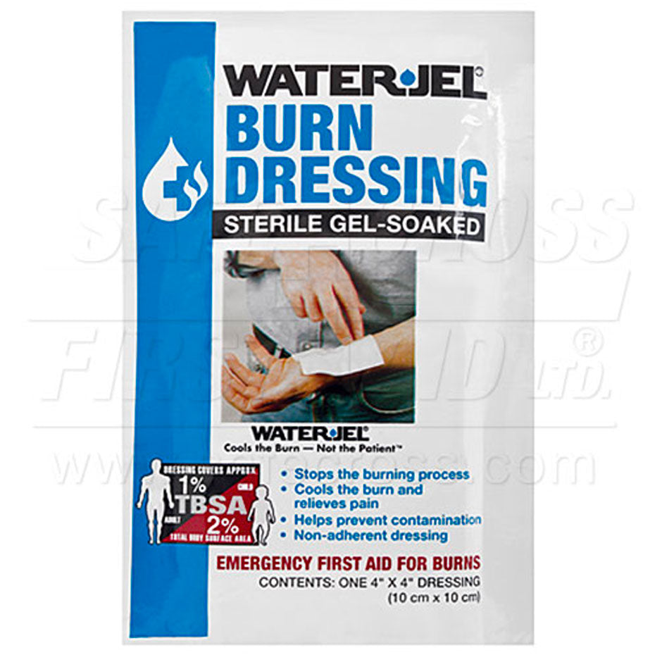 Water-Jel, Burn Dressing, 10.2 cm x 10.2 cm, EA